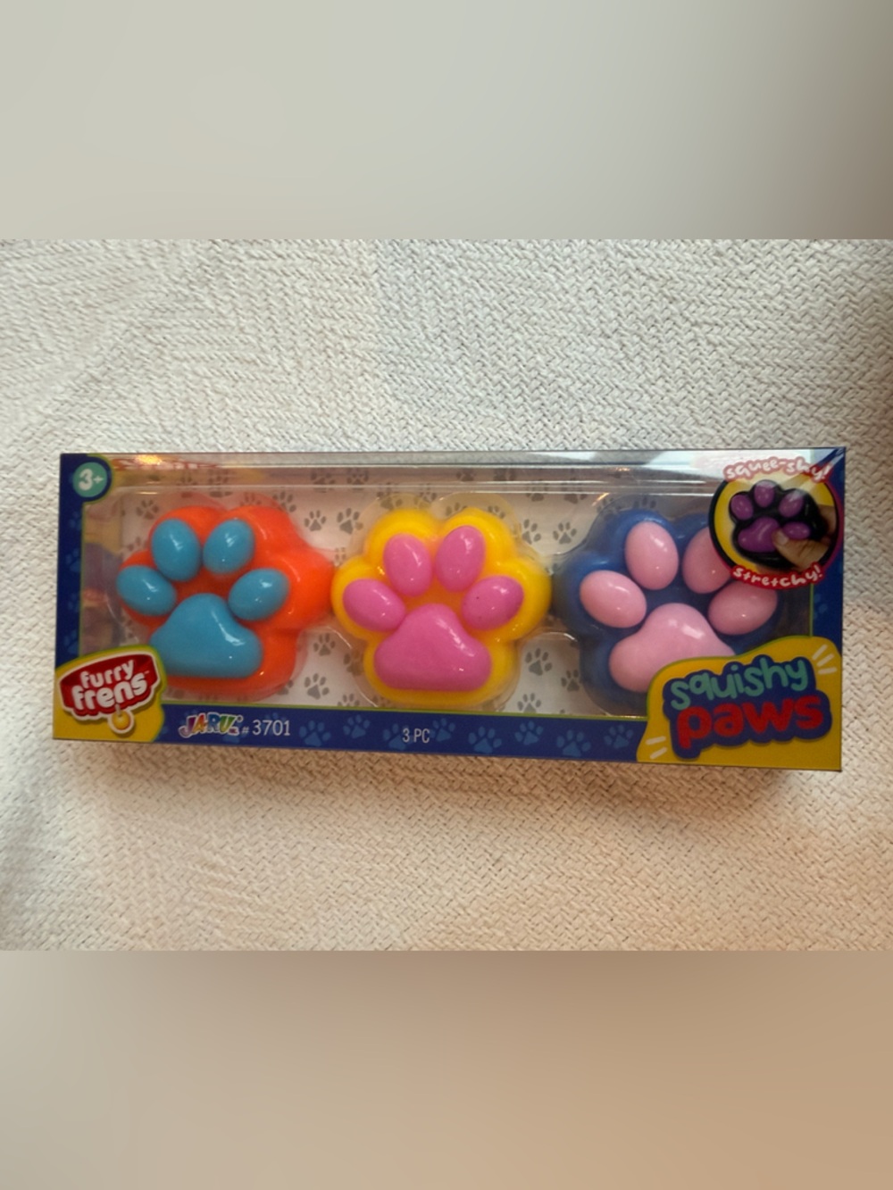 Squishy Paws Kids Toy - Multi Color Pack
